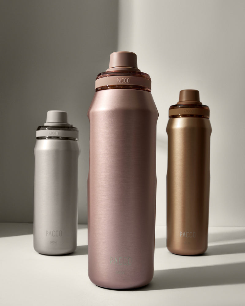 Garrafa Térmica Premium Vyta Gold Series 650ml