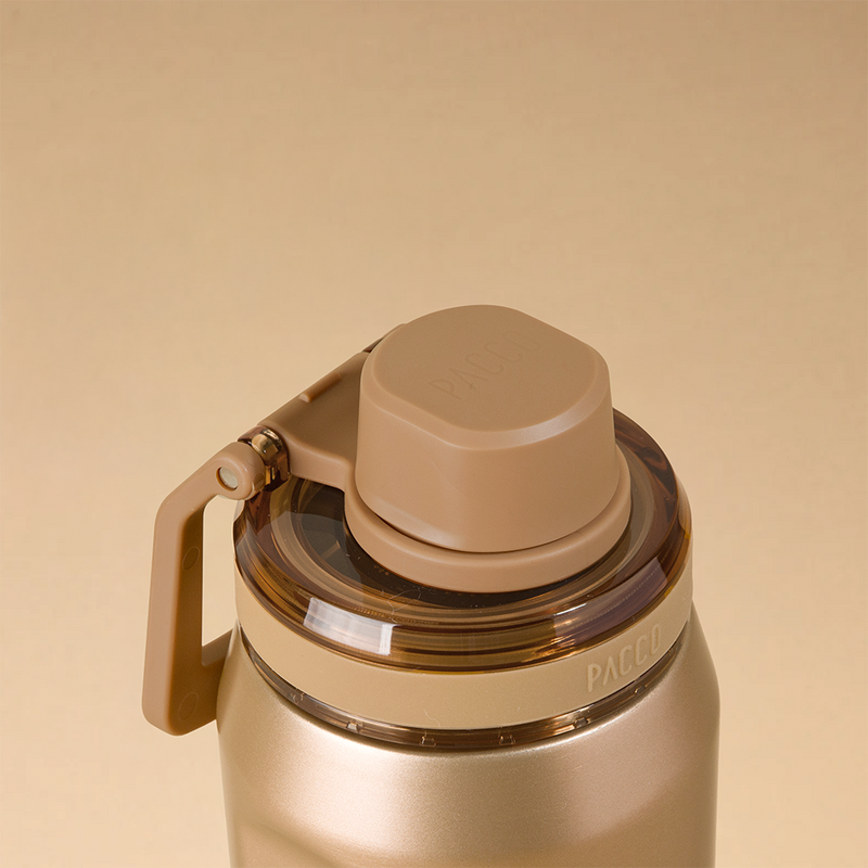 Garrafa Térmica Premium Vyta Gold Series com Cristais Swarovski® 500ml