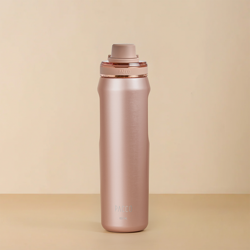 Garrafa Térmica Premium Vyta Gold Series com Cristais Swarovski® 650ml